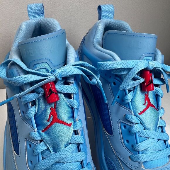 Rare Nike Jordan Spizike Low ‘Houston Oilers’ Size 9.5 - Picture 9 of 10